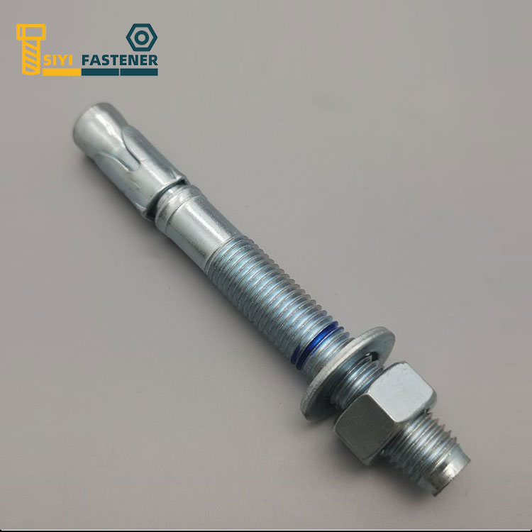 Hilti क्लिप संग कार्बन इस्पात जस्ता मढ़वाया वेज लंगर